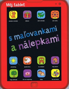 obálka: Môj tablet s maľovankami a nálepkami