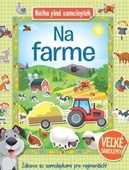 obálka: Na farme - Kniha plná samolepiek