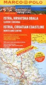 obálka: Istria, Chorvátsko pobrežie: sever a stred 1:200 000 automapa