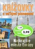 obálka: Krížovky s veľkými písmenami Najkrajšie miesta Európy