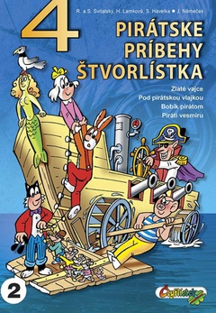 obálka: 4 pirátske príbehy štvorlístka