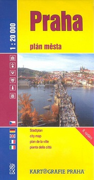 obálka: Praha plán města