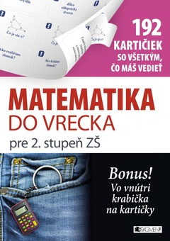 obálka: Matematika do vrecka pre 2. stupeň ZŠ