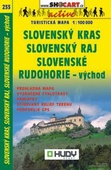 obálka: Slovenský kras, raj, rudohorie-východ 1:100