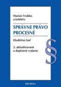 obálka: Správne právo procesné. Osobitná časť, 2. vydanie