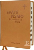 obálka: Jeruzalemská Biblia, hnedá