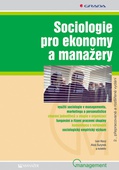 obálka: Sociologie pro ekonomy a manažery