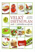 obálka: Velký dietní plán aneb 12 jídelníčků na celý rok