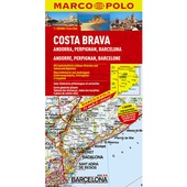 obálka: Costa Brava - Andorra, Perpignan, Barcelona 1:200 000 automapa