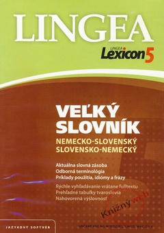 obálka: LINGEA Lexicon5 - Veľký slovník nemecko-slovenský/ slovensko-nemecký