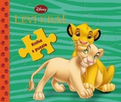 obálka: Leví kráľ - kniha s puzzle