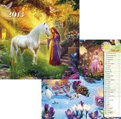 obálka: K - Detský kalendár - 2013 - nástenný N049