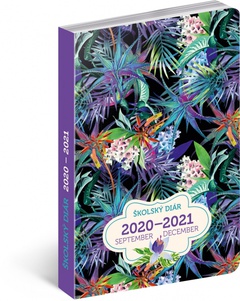 obálka: Školský diár 2020/2021 - Džungľa