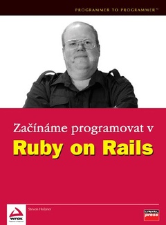 obálka: ZAČÍNÁME PROGRAMOVAT V RUBY ON RAILS