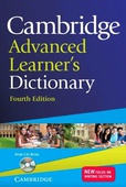 obálka: Cambridge Advanced Learner's Dictionary + CD