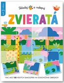 obálka: Zvieratá - Skladaj a nalepuj
