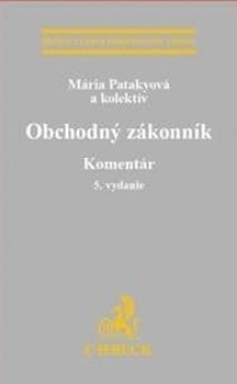 obálka: Obchodný zákonník. Komentár. 5. vydanie