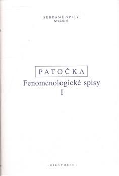 obálka:  Fenomenologické spisy I. 