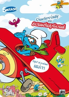 obálka: Šmoulové - Kreativní blok se samolepkami