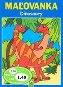 obálka: Maľovanka Dinosaury