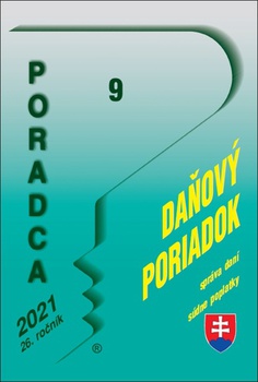 obálka: Poradca 9/2021 – Daňový poriadok s komentárom