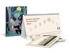 obálka: Lunárny kalendár Krásnej panej 2015