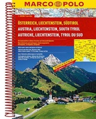 obálka: Autoatlas Rakúsko, Liechtensteinsko, Tirolsko 1:200 000