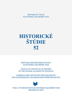 obálka: Historické štúdie 52