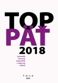 obálka: TOP5 – slovenská literárna scéna 2018 v odbornej reflexii