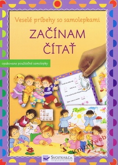 obálka: Začínam čítať - Veselé príbehy so samolepkami