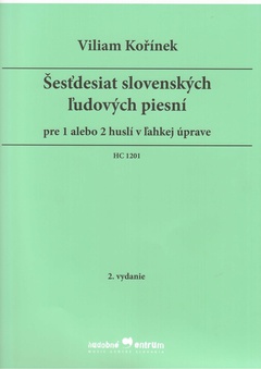 obálka: Šesťdesiat slovenských ľudových piesní