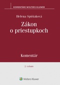 obálka: Zákon o priestupkoch - komentár, 2. vydanie