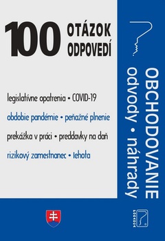 obálka: 100 otázok • odpovedí, Obchodovanie – odvody - náhrady