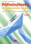 obálka: Päťminútovky zo slovenského jazyka pre 5.- 6.ročník základných škôl 