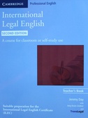obálka: International Legal English - Teacher´s book
