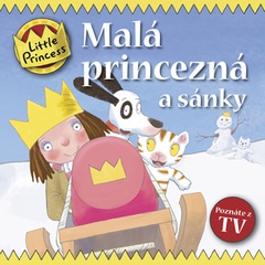obálka: Malá princezná a sánky