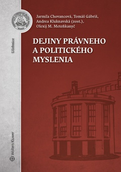 obálka: Dejiny právneho a politického myslenia