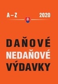 obálka: Daňové a nedaňové výdavky 2020