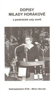 obálka: Dopisy Milady Horákové