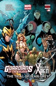 obálka: Strážci galaxie 3 - New X-Men - Soud s Jean Greyovou