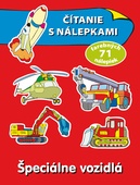 obálka: Čítanie s nálepkami. Špeciálne vozidlá