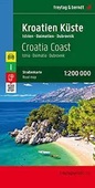 obálka: Chorvátske pobrežie 1:200 000